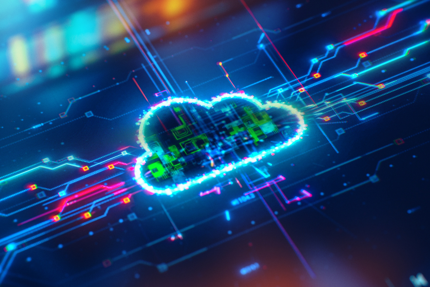 Cloud computing and connected infrastructure